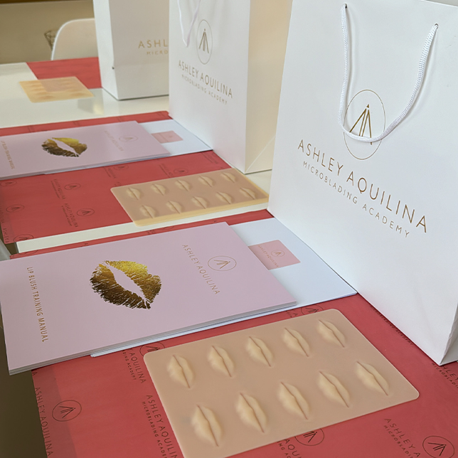 Ashley Aquilina microblading academy tools